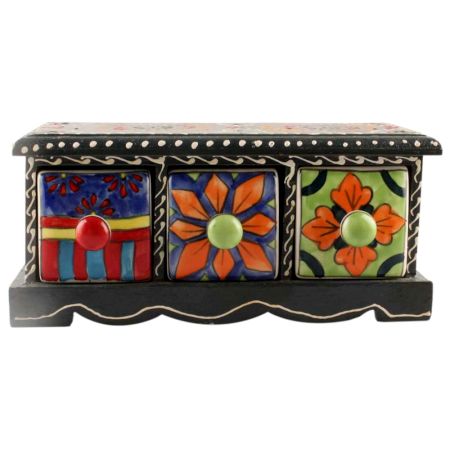 Spice Box-1429 Masala Rack Container Gift Item